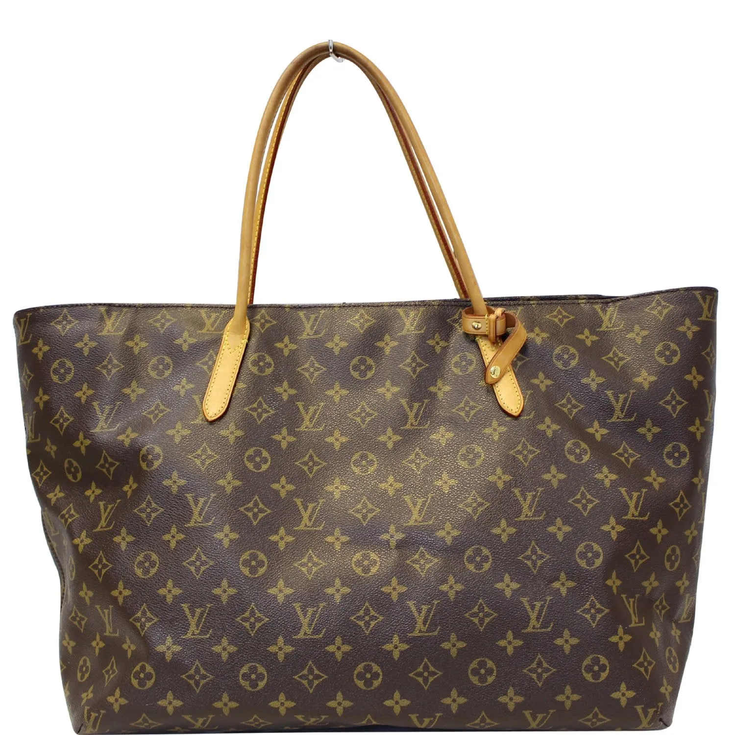 LOUIS VUITTON Raspail GM Monogram Canvas Shoulder Bag Brown