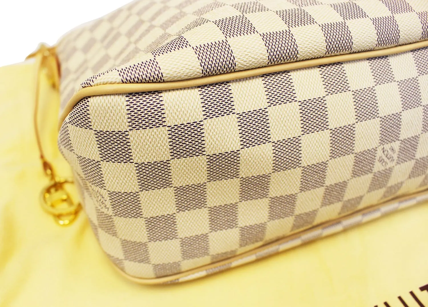 LOUIS VUITTON Shoulder Bag Pre Owned Damier Azur Delightful PM NM