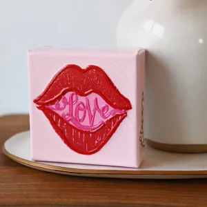 Love Lips Canvas