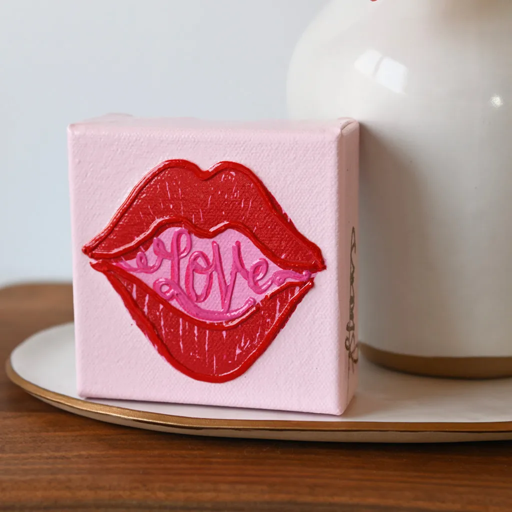 Love Lips Canvas