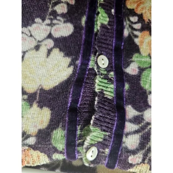 Lucky Brand 100% Extra Fine Mario. Lightweight wool cardigan sweater. SZ.M