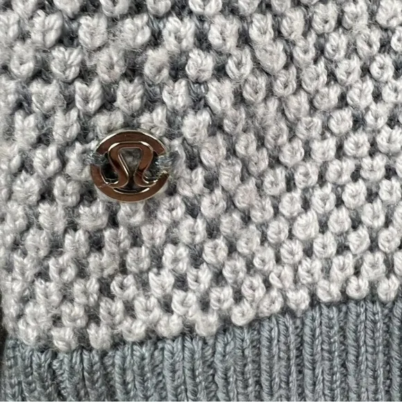 Lululemon Warm &amp; Restore Sweater Wool Magnet Grey Starlight 8
