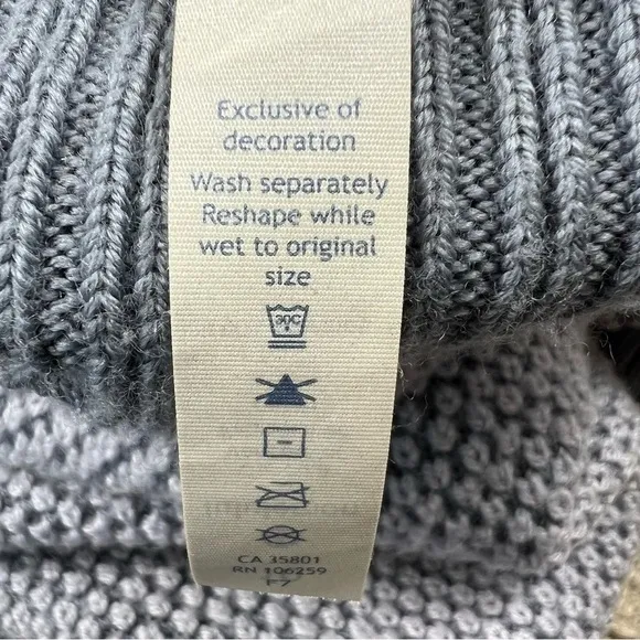 Lululemon Warm &amp; Restore Sweater Wool Magnet Grey Starlight 8