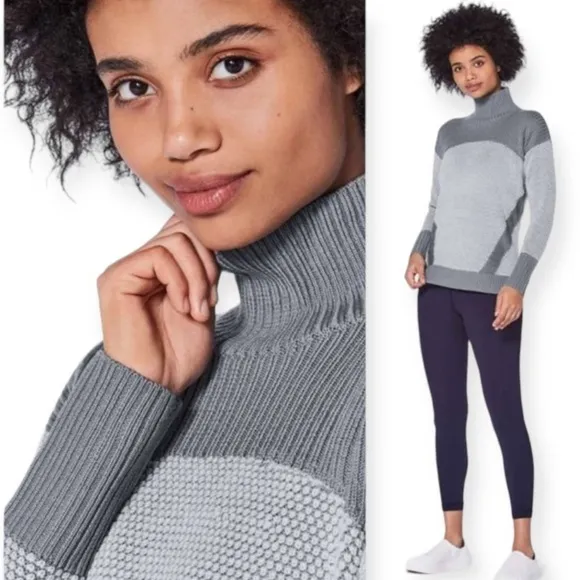 Lululemon Warm &amp; Restore Sweater Wool Magnet Grey Starlight 8