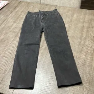 Madewell Cali Demi-Boot Jeans in Bellspring Wash: Button-Front Edition like new!