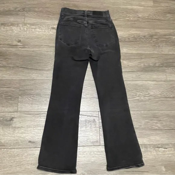 Madewell Cali Demi-Boot Jeans in Bellspring Wash: Button-Front Edition Size 23.