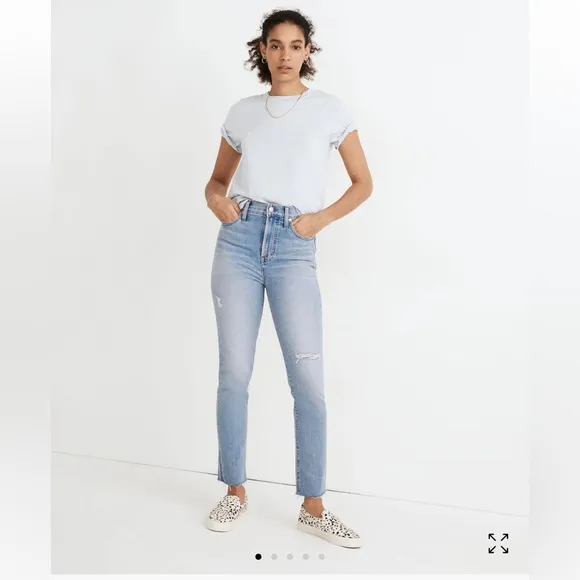 Madewell The Perfect Vintage Jean in Coffey Wash Worn In Edition
