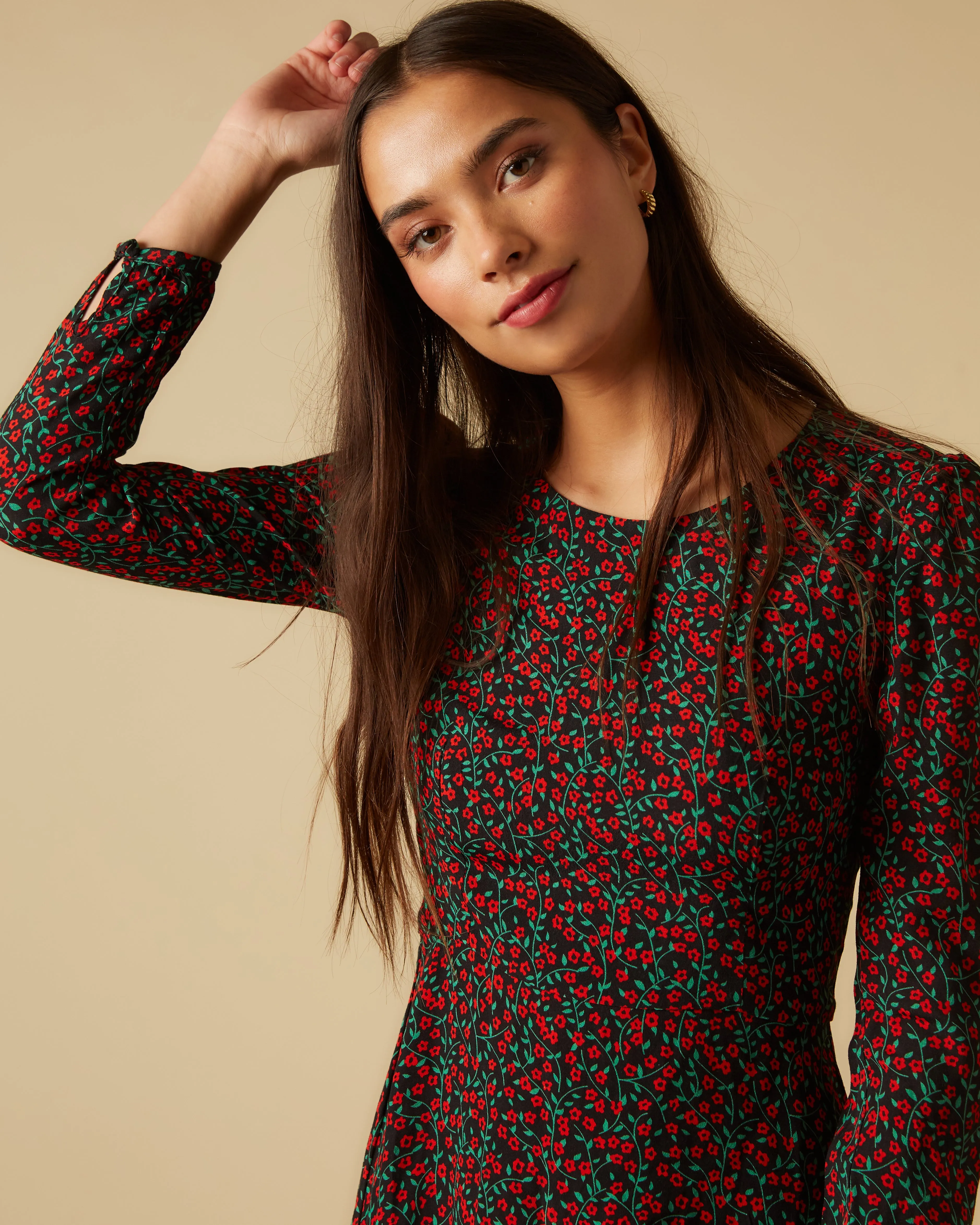 Marisol dress, Black Garden