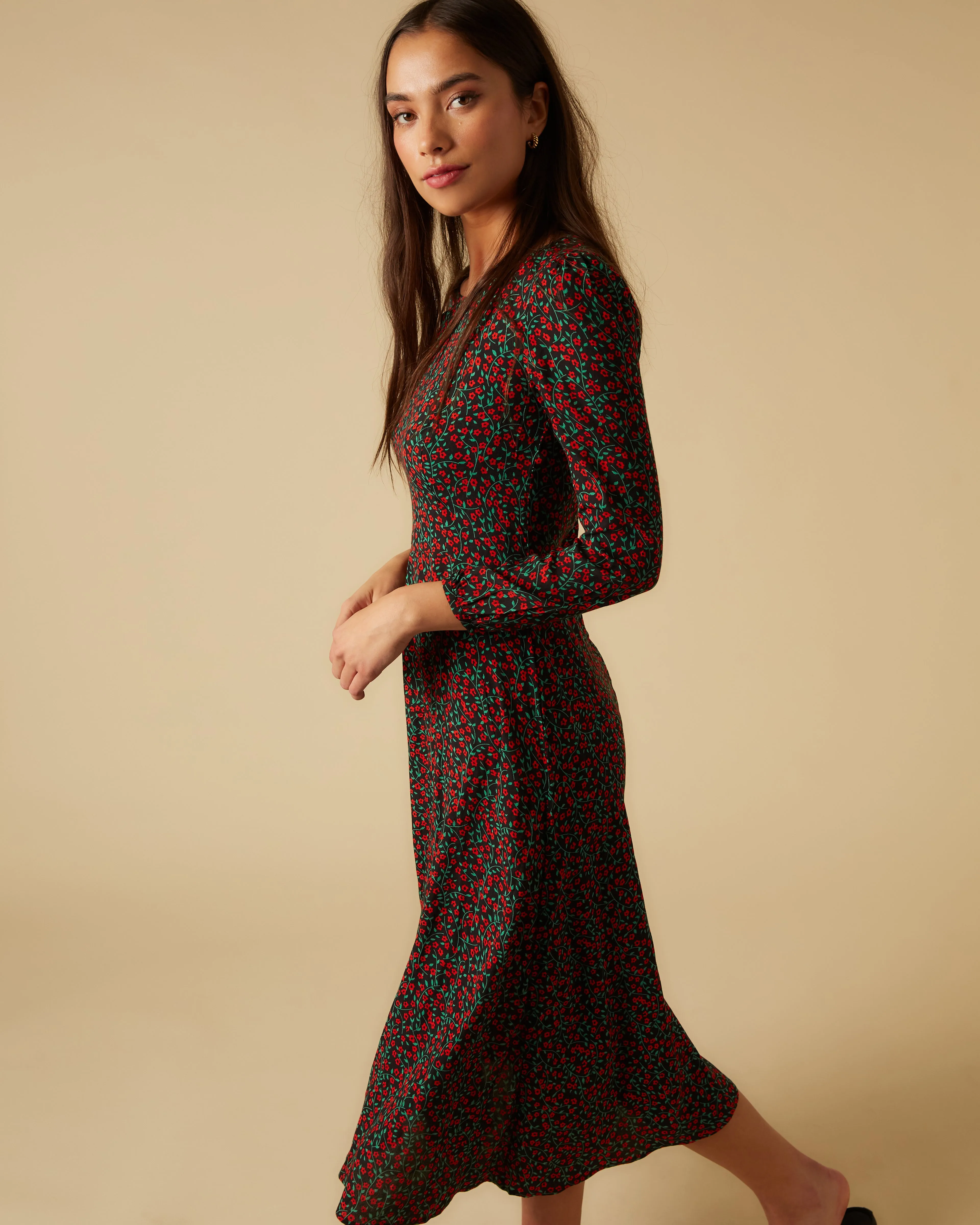 Marisol dress, Black Garden