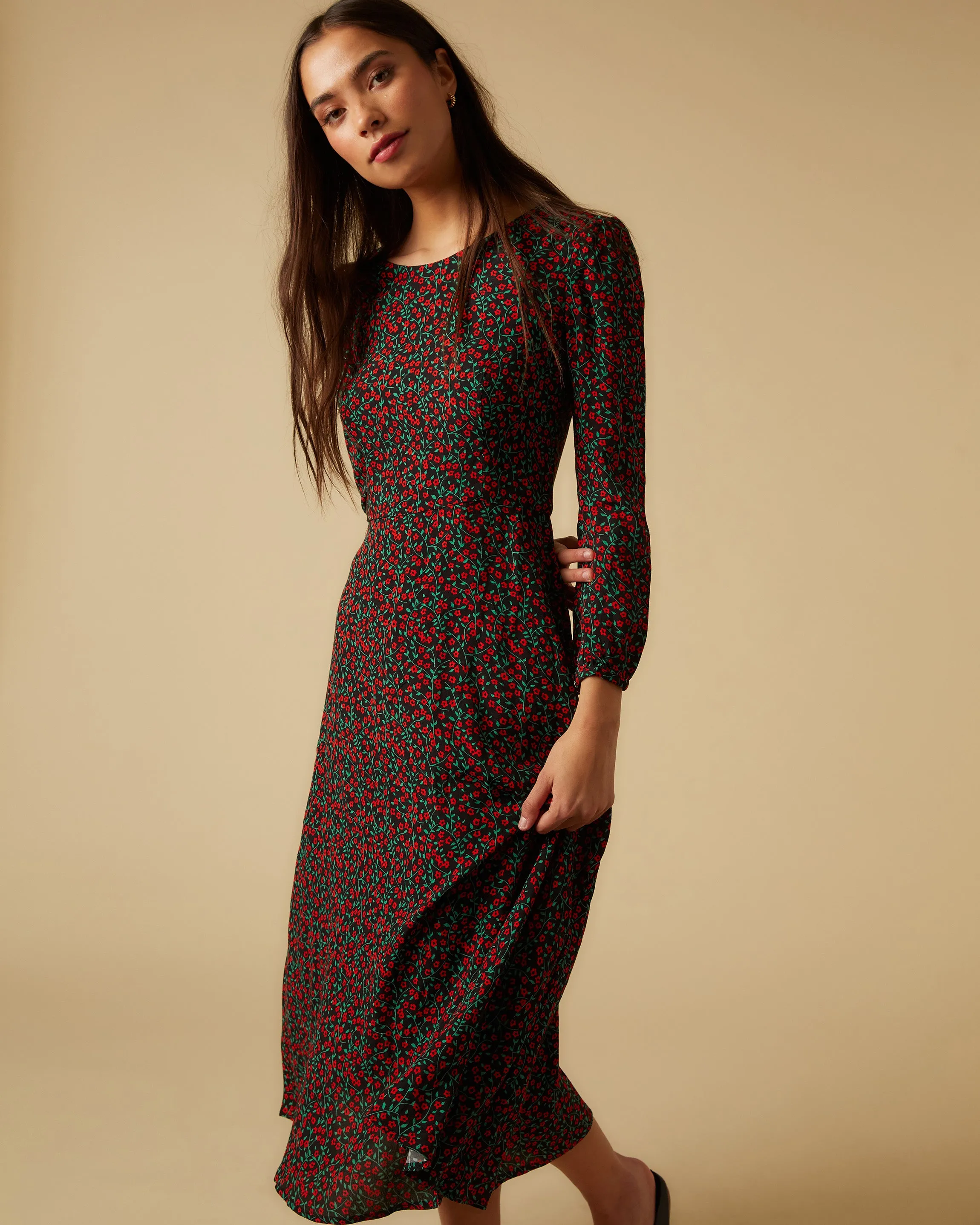 Marisol dress, Black Garden