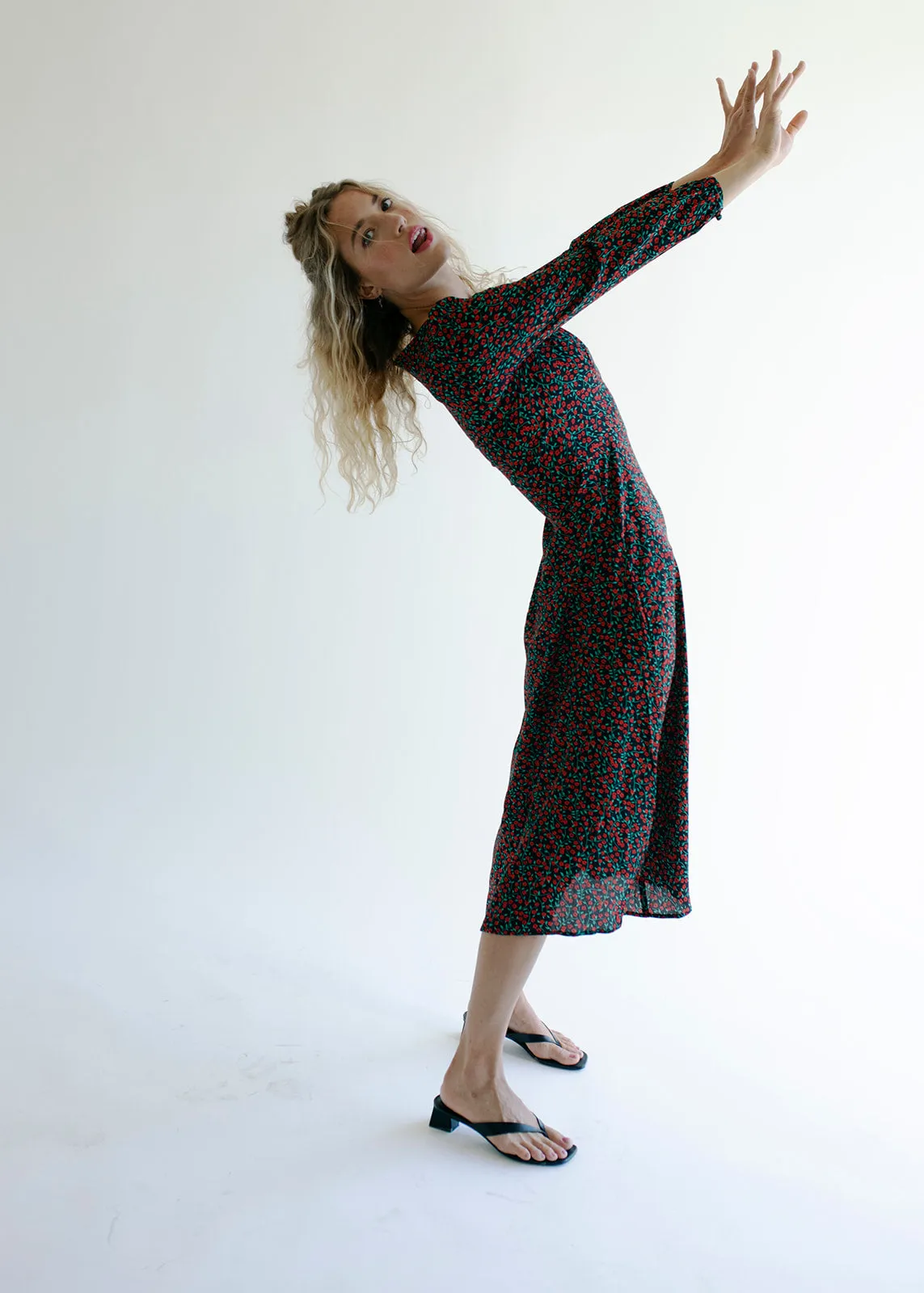 Marisol dress, Black Garden