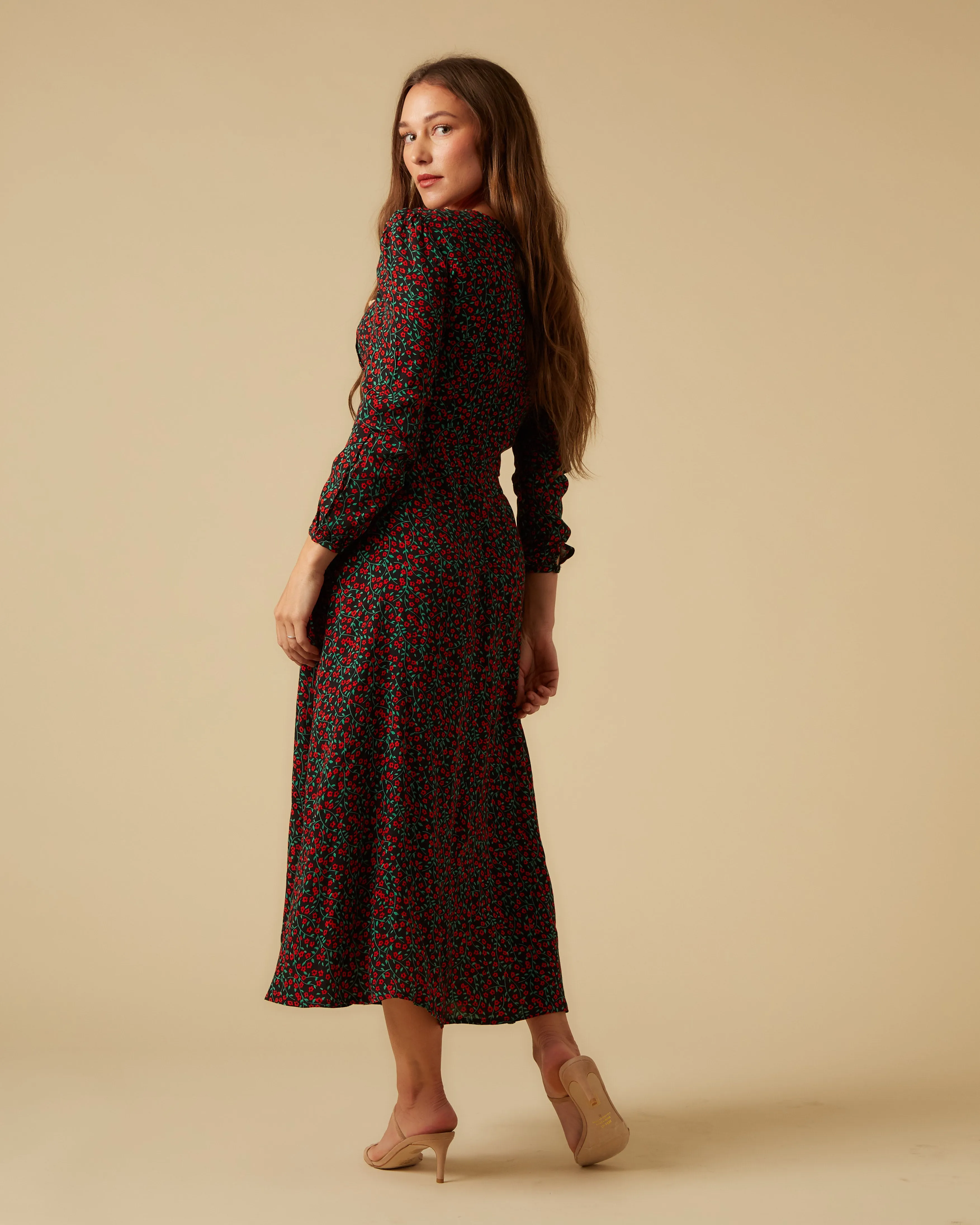Marisol dress, Black Garden