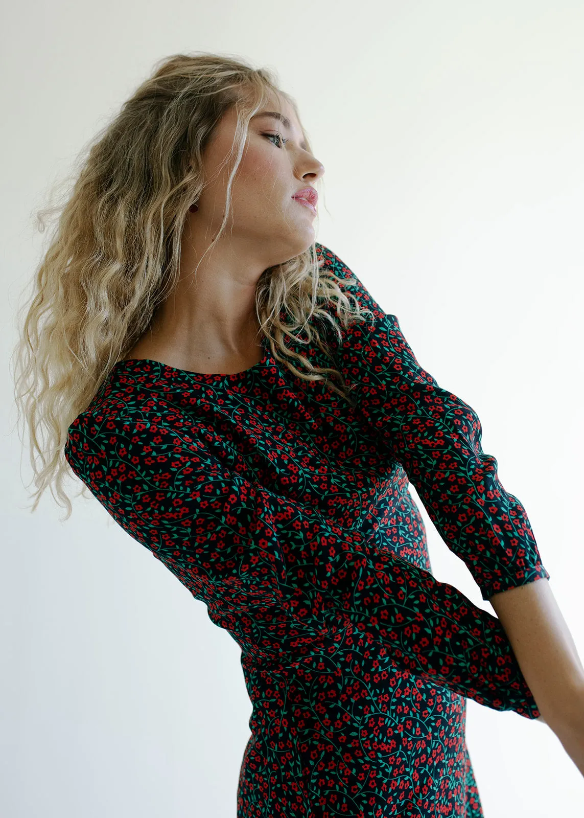 Marisol dress, Black Garden