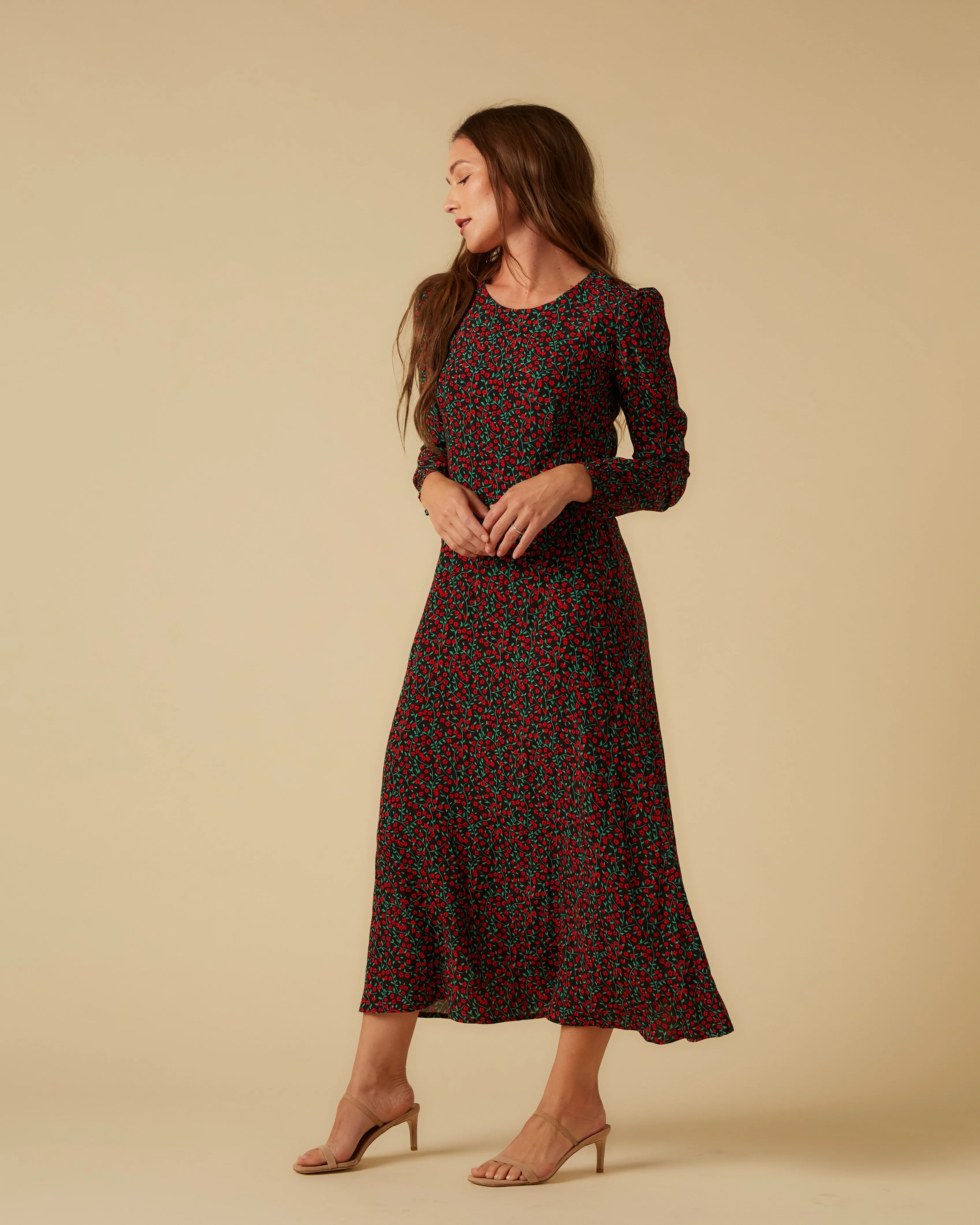 Marisol dress, Black Garden