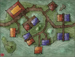 Martstock Fantasy Map