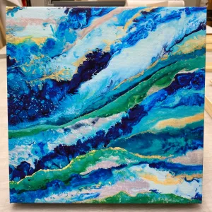 Maui from Above 12x12