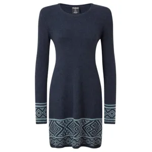Maya Jacquard Dress - Rathee Blue