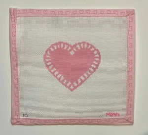 MD-10.03 - Love Doily Light Pink