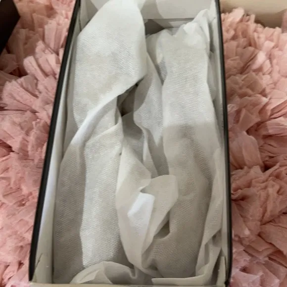 Melissa silver butterfly flats nwt