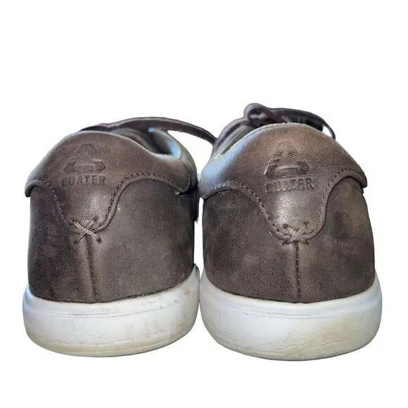 MEN'S CUATER BY Travis Mathew PHENOM LEATHER brown men’s size 10.5