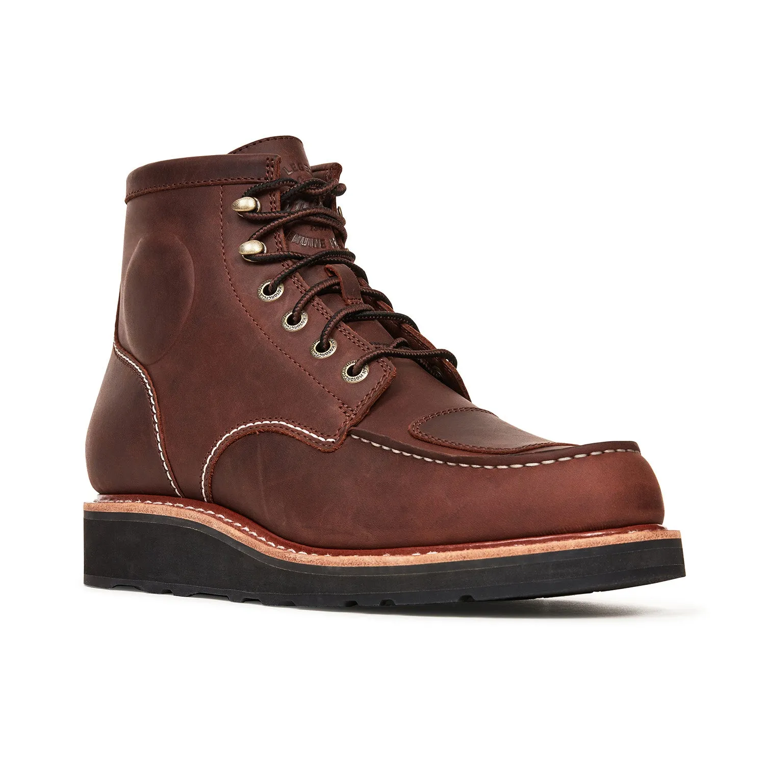 Men's Moc Toe Boot, Brown