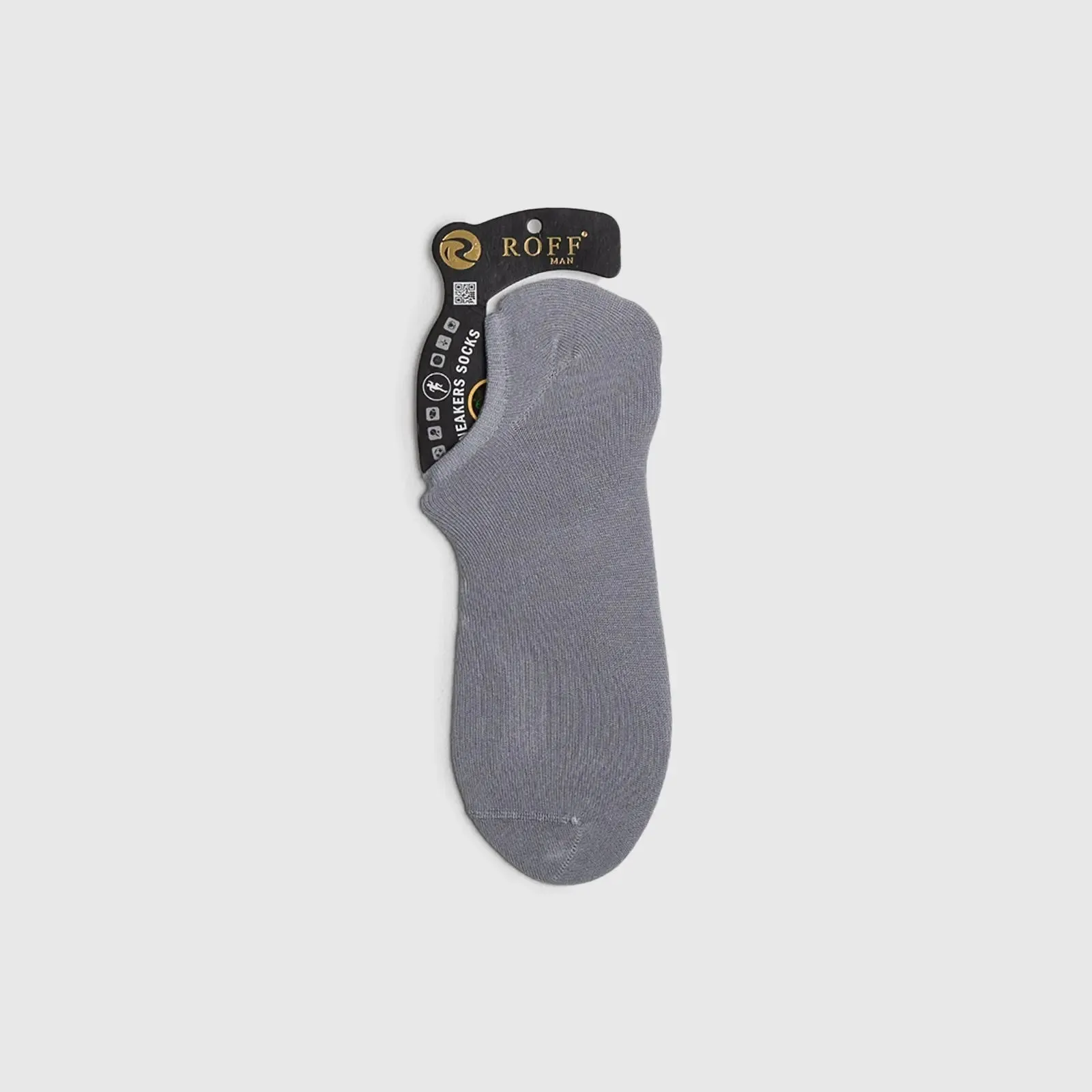 Mens Sneakers Sock Light Grey 10801