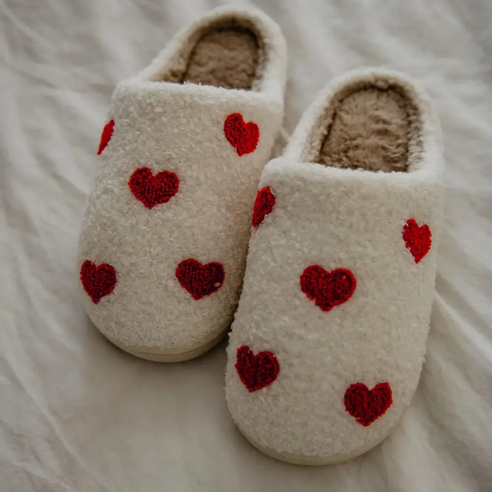 Mini Heart Slippers