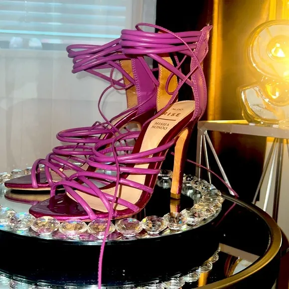 Misha Nonoo x Aldo Rise Birchell Tie up Heel