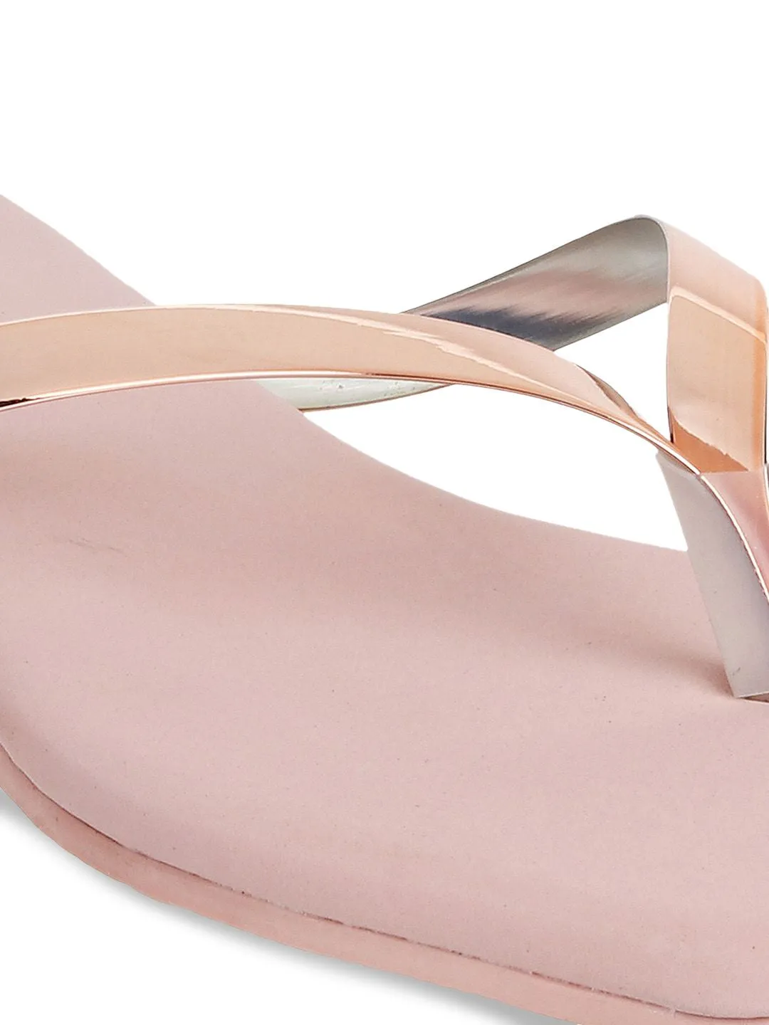 Mochi Open Toe T-Strap Flats