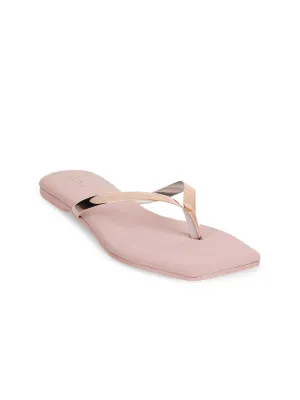 Mochi Open Toe T-Strap Flats