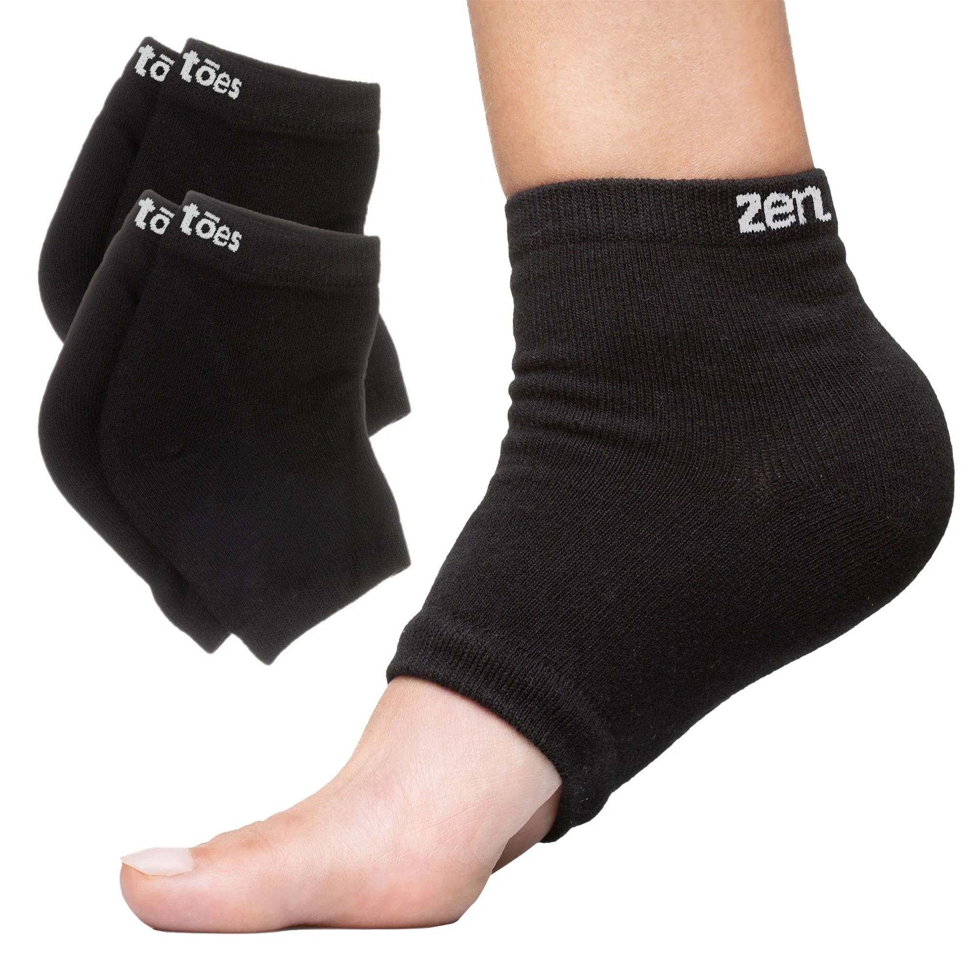 Moisturizing Gel Heel Socks - Cotton