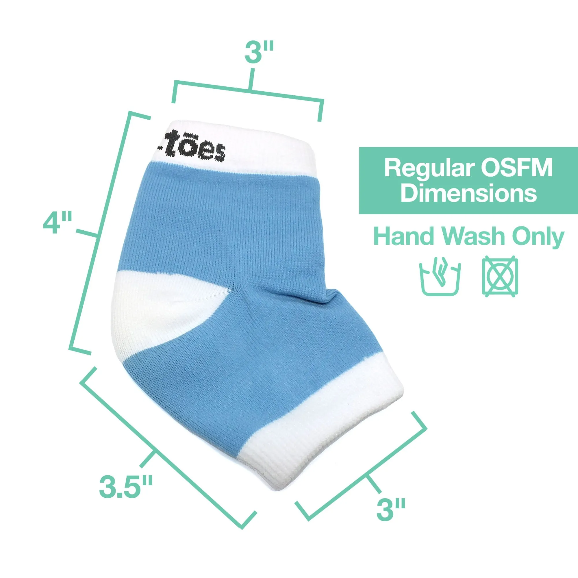 Moisturizing Gel Heel Socks - Cotton