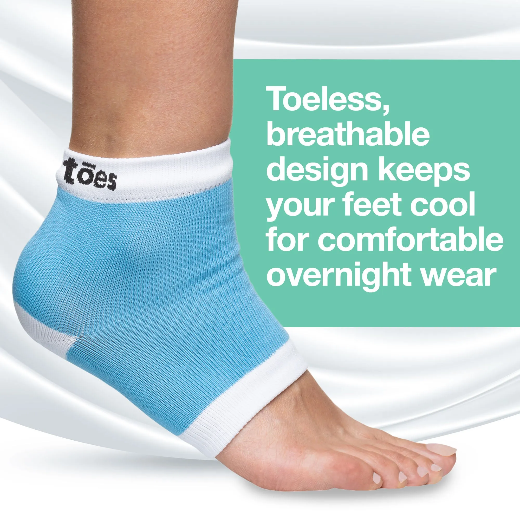 Moisturizing Gel Heel Socks - Cotton