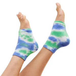 Moisturizing Gel Heel Socks - Tie Dye