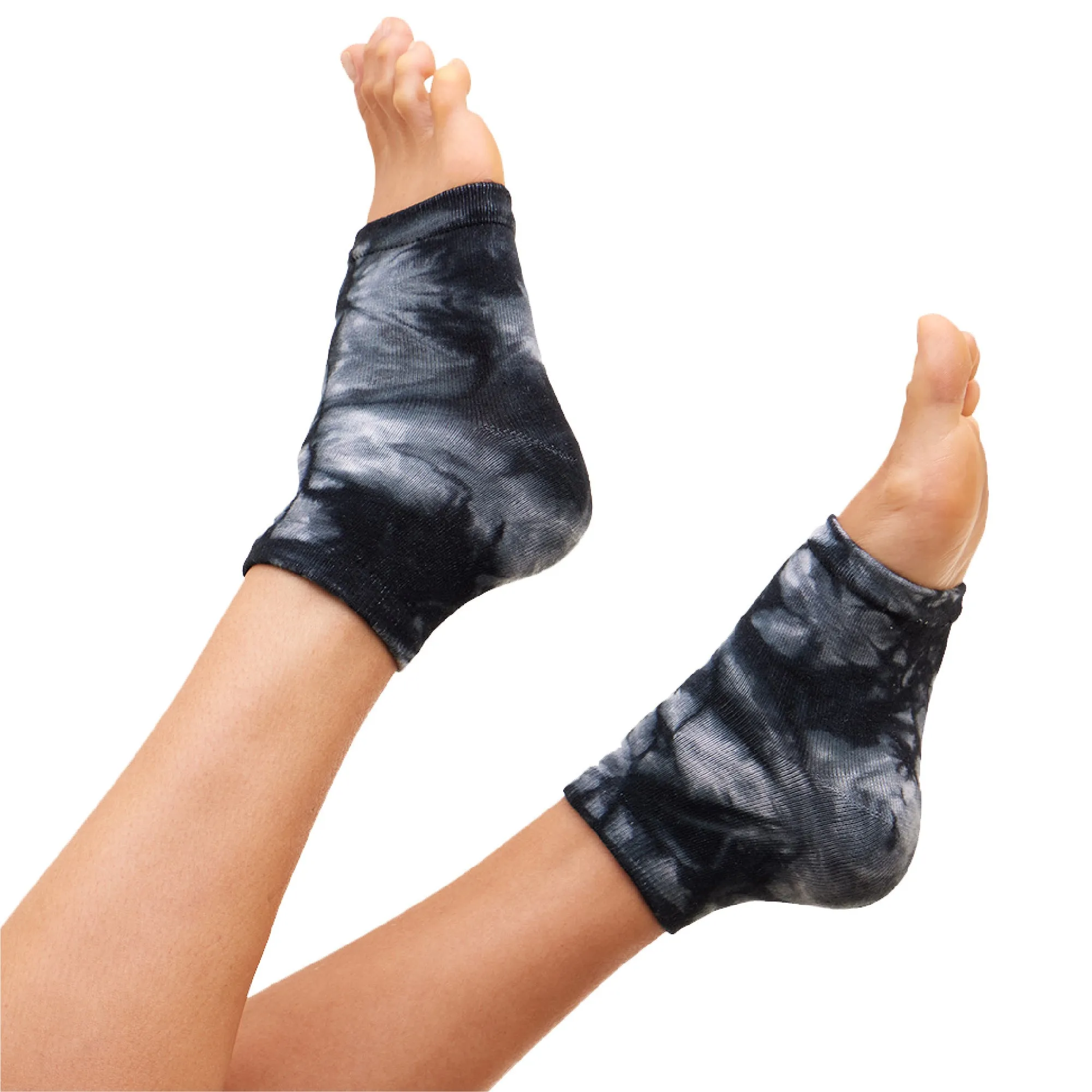 Moisturizing Gel Heel Socks - Tie Dye