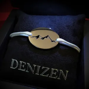 Mountain range bracelet
