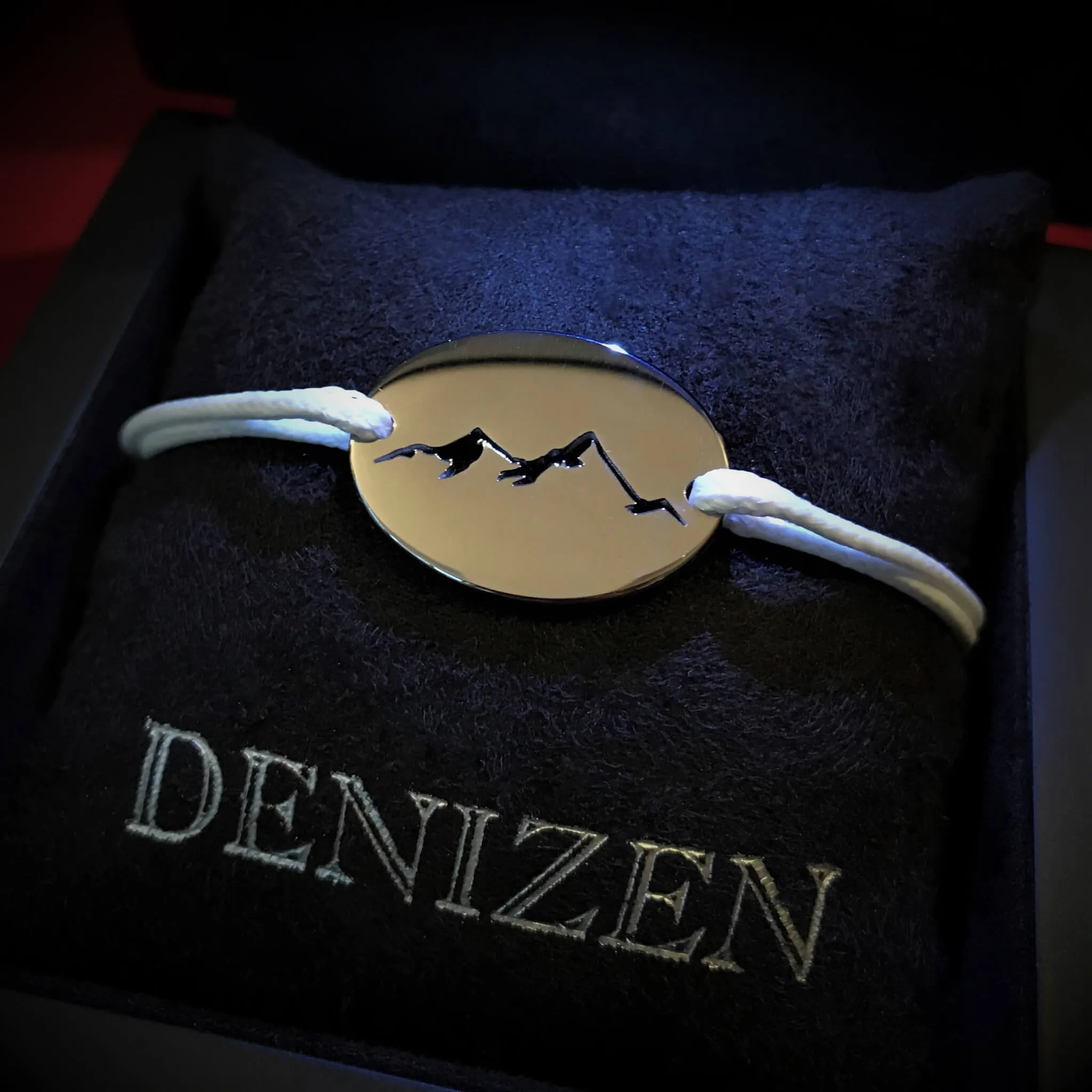 Mountain range bracelet