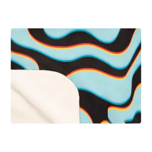 Neon Lava -  Fleece Blanket