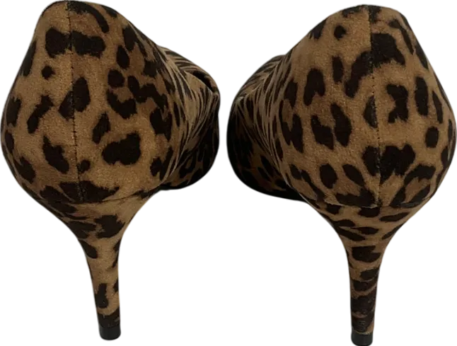 New Look Leopard Print Heels UK 7 EU 40 👠