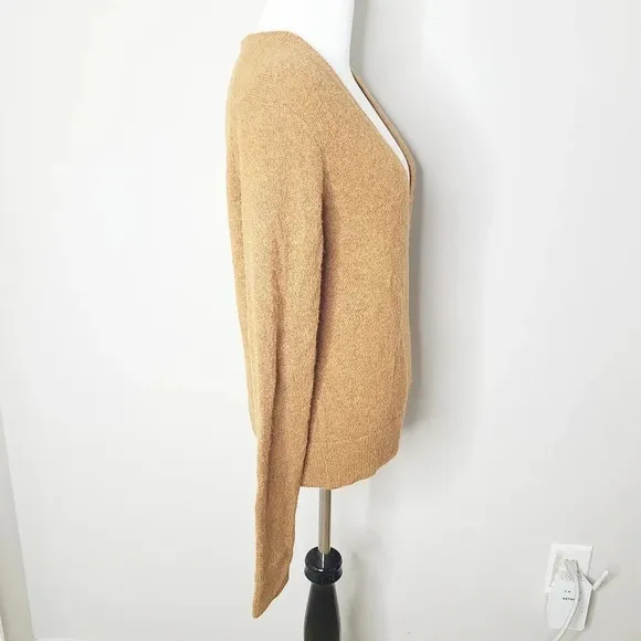 New Madewell Wrap Front Coziest Yarn Sweater S