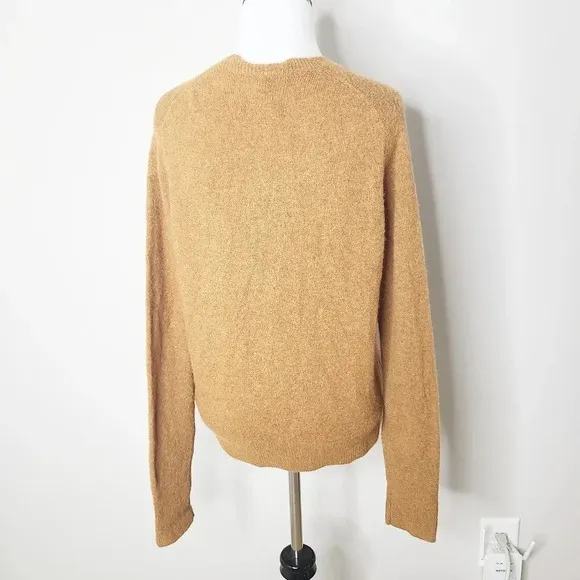 New Madewell Wrap Front Coziest Yarn Sweater S