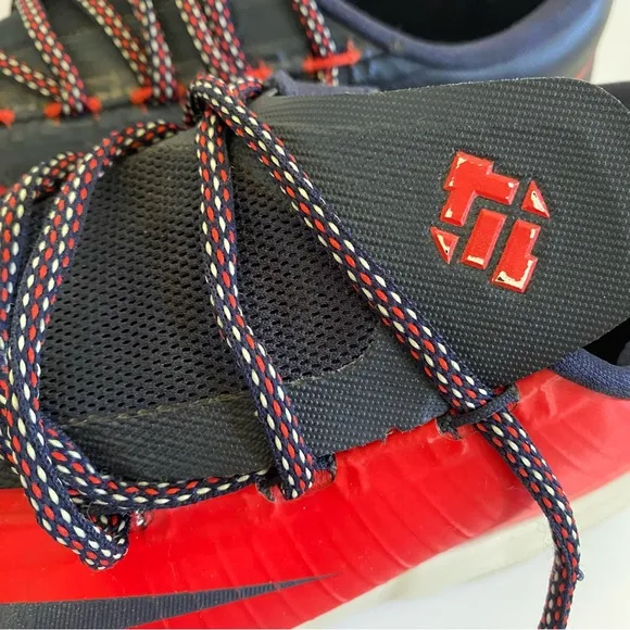 Nike KD 6 Light Crimson &quot;DC&quot;‎ Sneakers Red White Blue Men’s Size 9