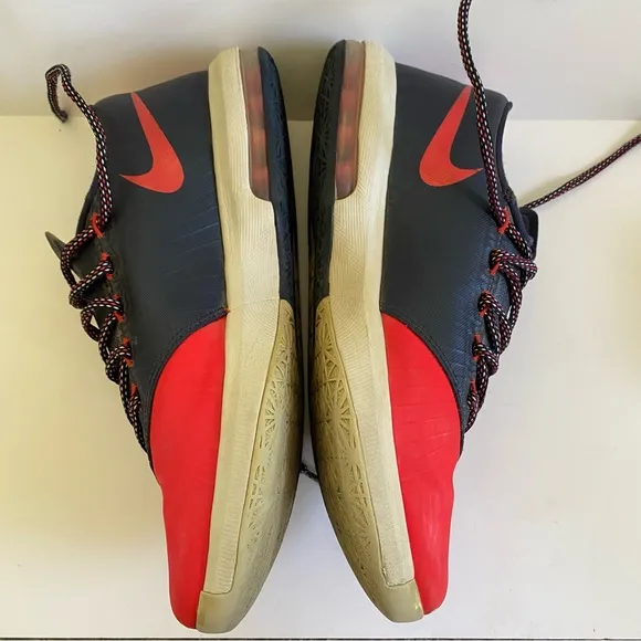 Nike KD 6 Light Crimson &quot;DC&quot;‎ Sneakers Red White Blue Men’s Size 9