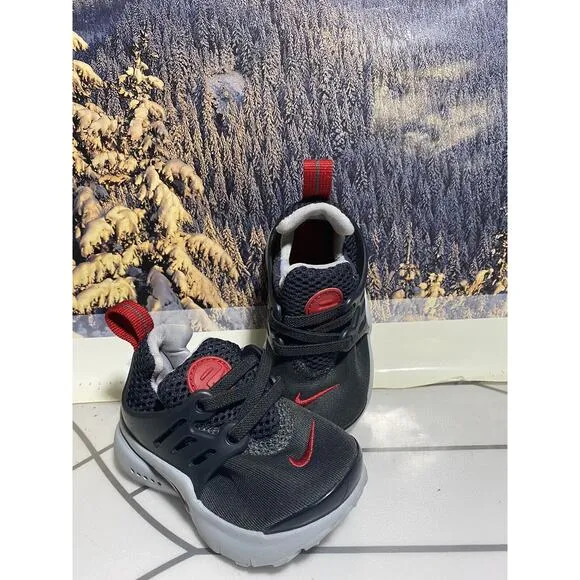 NIKE KIDS 844767-005 BLACK LITTLE PRESTO SNEAKERS TODDLER SIZE 5 C