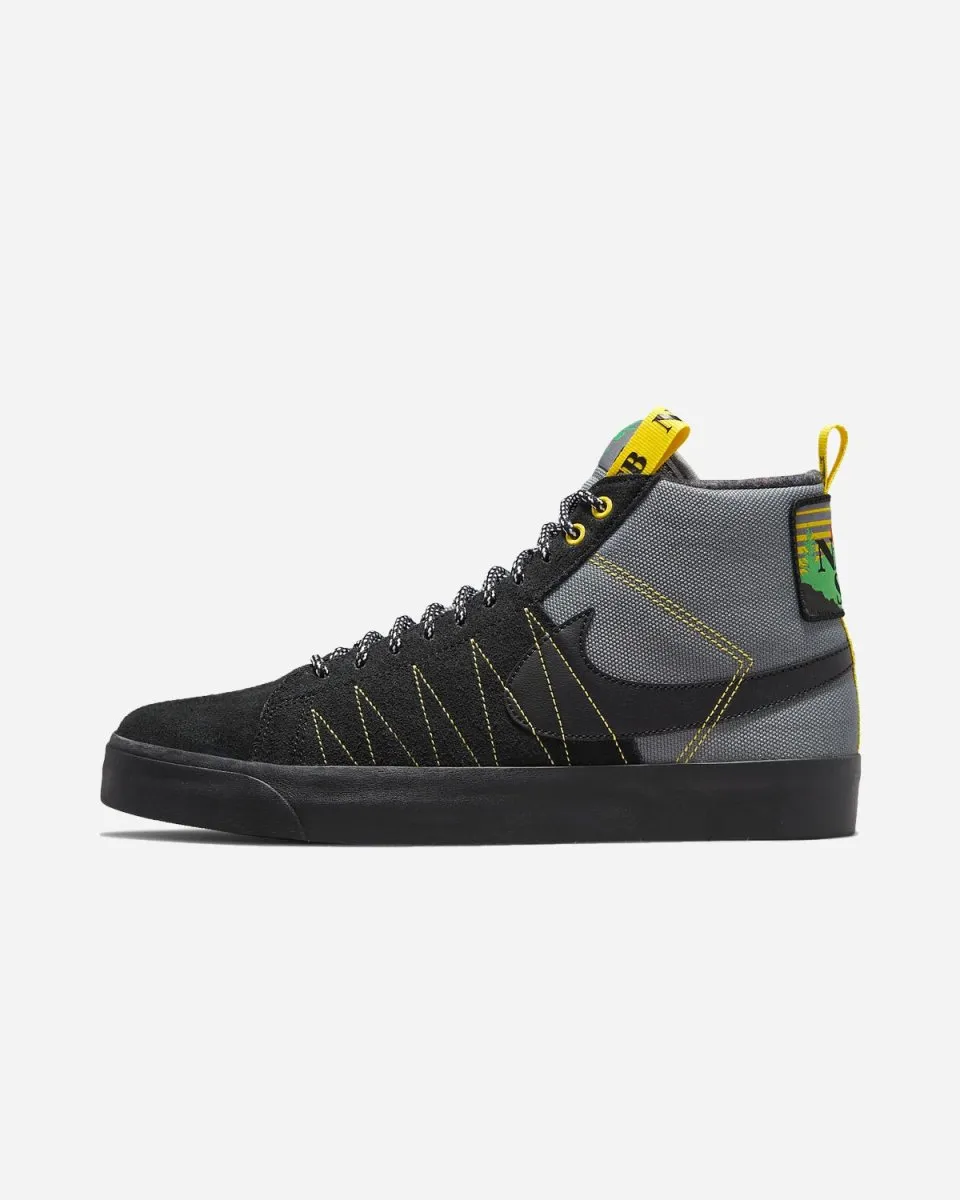 Nike SB Zoom Blazer Mid - Cool Grey/White/Yellow