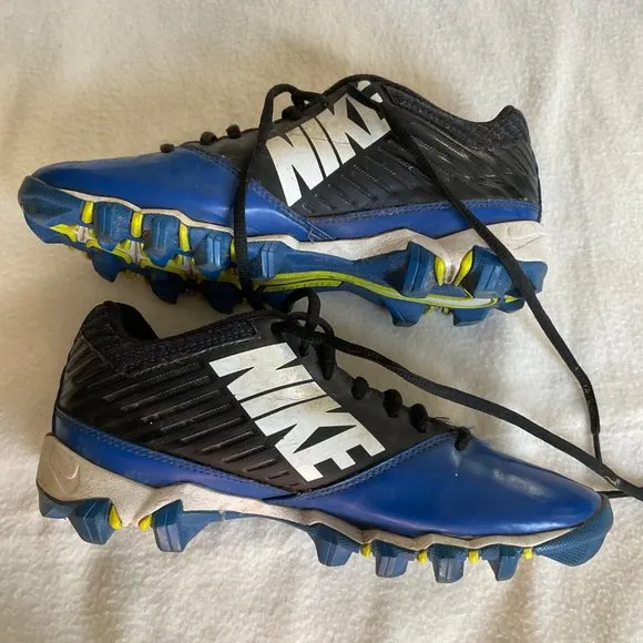 Nike toddler blue football trainer sneakers SZ4y EU36