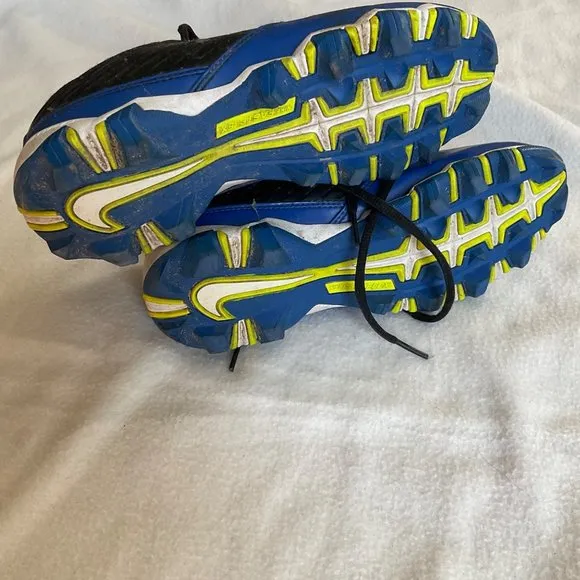 Nike toddler blue football trainer sneakers SZ4y EU36