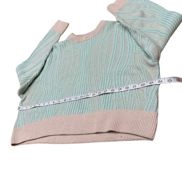 Nike Yoga Luxe Wool blend cover up knit crew neck sweater sz L