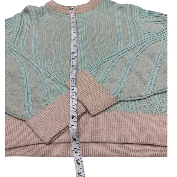Nike Yoga Luxe Wool blend cover up knit crew neck sweater sz L