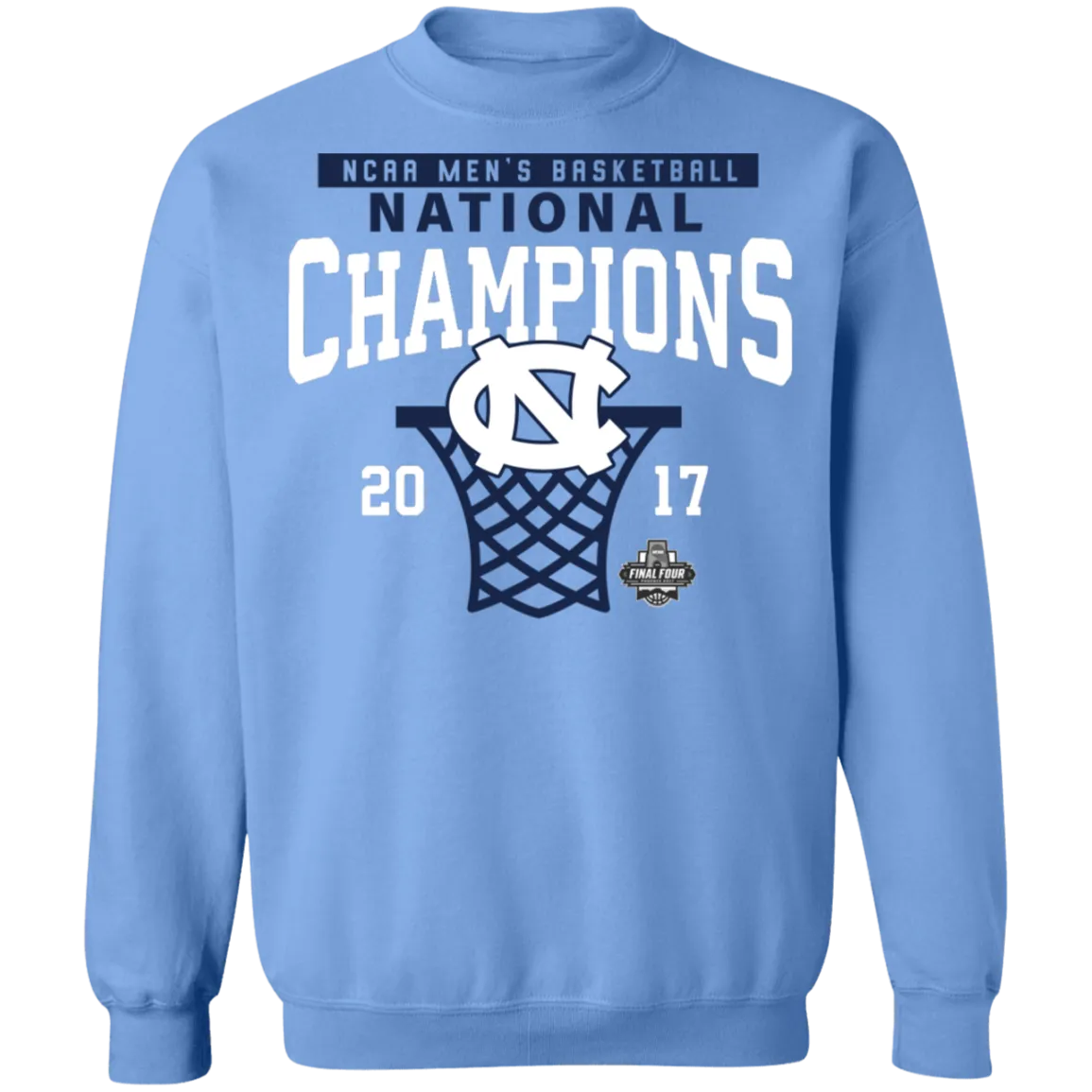 North Carolina Tar Heels 2017 NCAA National Champions shirt